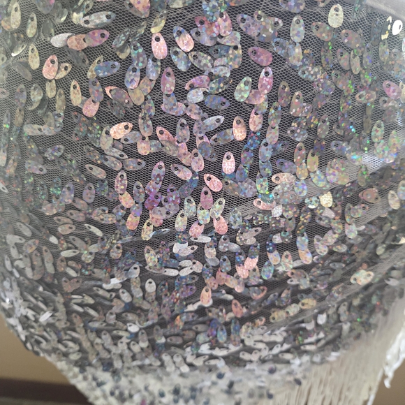 Sequin Fringe Hipscarf - Picture 5 of 5